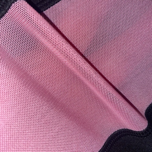 Pop fit clothing, black leggings with pink side stripe 3x-large. NWT - Picture 7 of 9